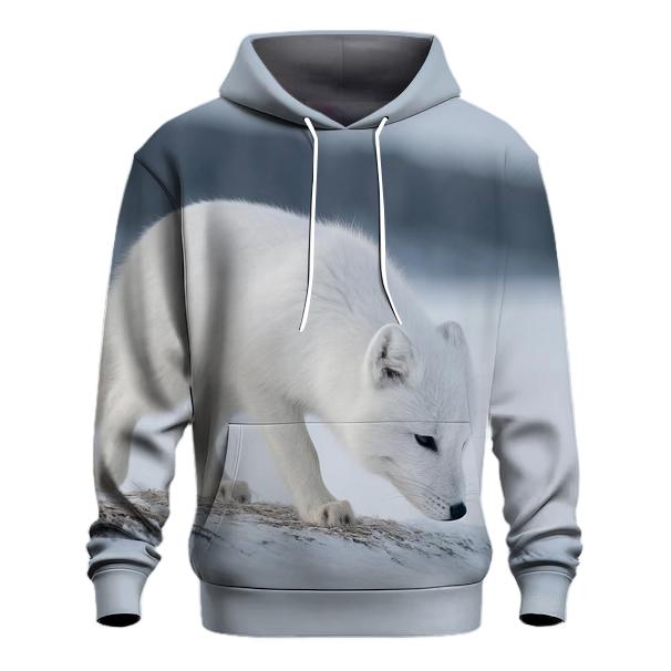 Frostline Forager Arctic Fox hoodie designs