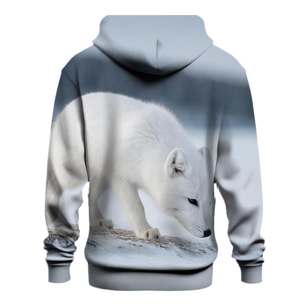 Frostline Forager Arctic Fox hoodie designs