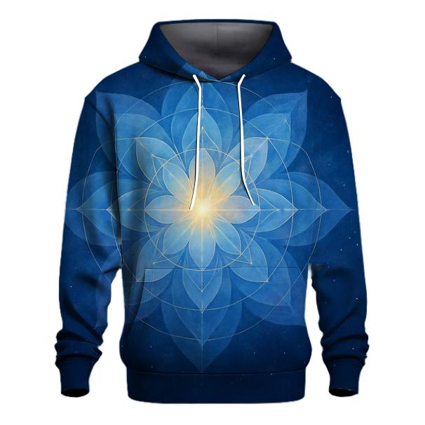 Aurora Blessing Mandala heavyweight hoodies
