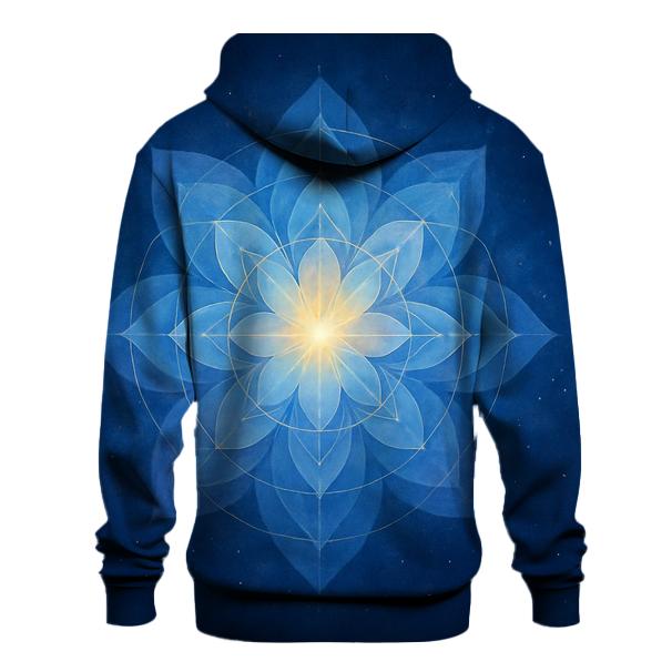 Aurora Blessing Mandala heavyweight hoodies