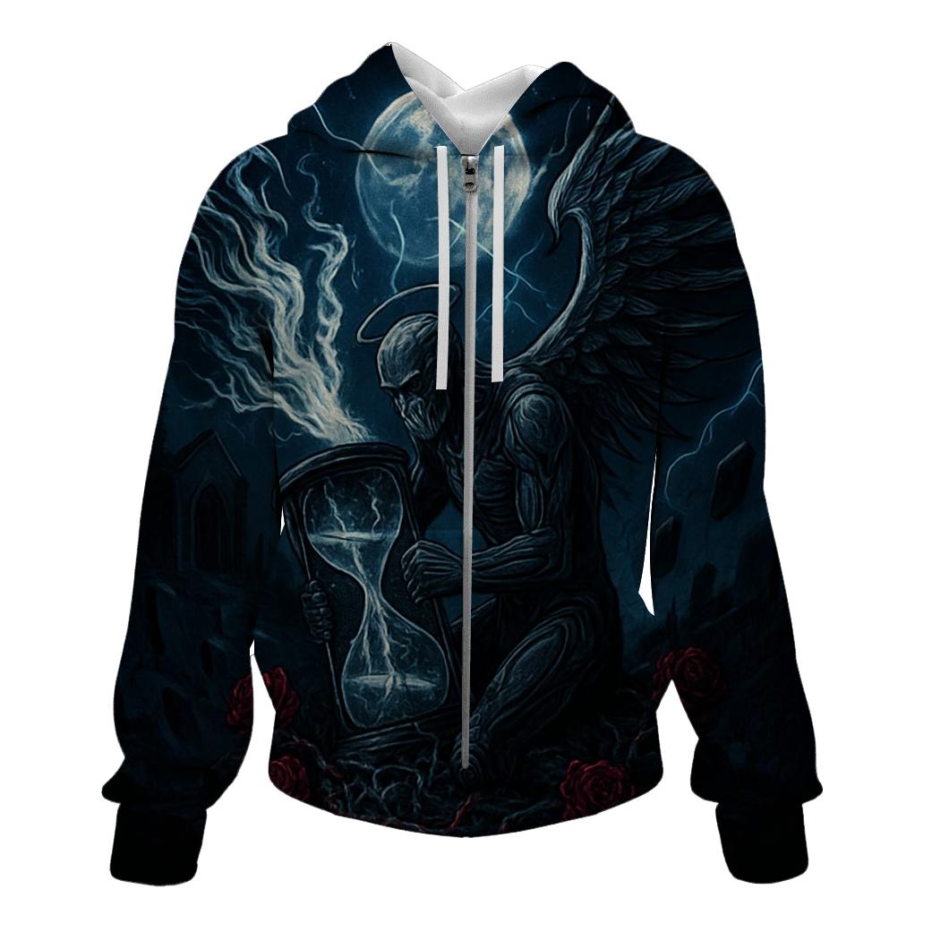 Hourglass Of The Rift Seraph graphic hoodies