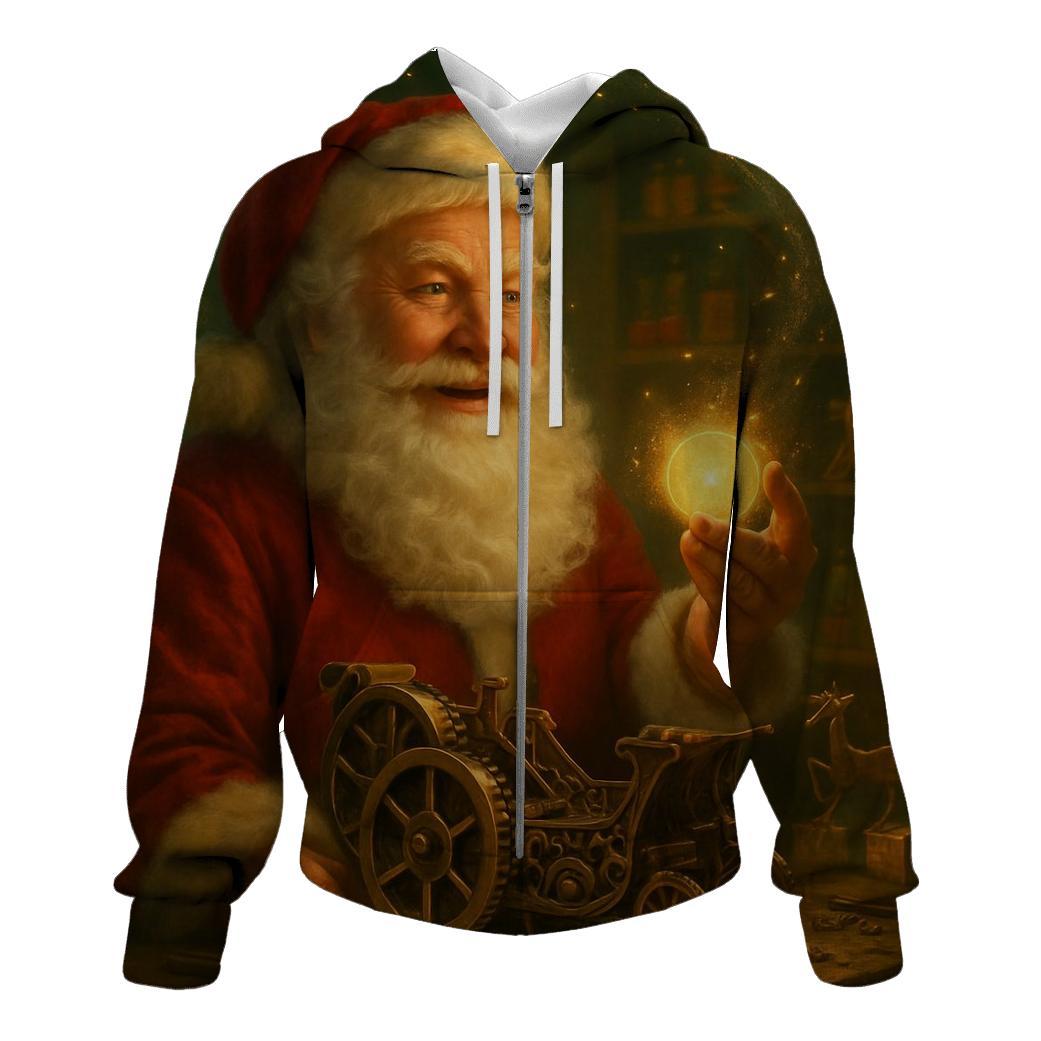 Gilded Workshop Santa Clockwork Reverie custom hoodies