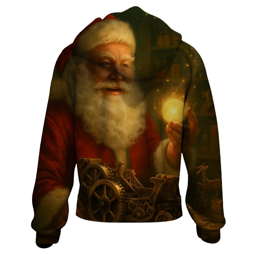Gilded Workshop Santa Clockwork Reverie custom hoodies