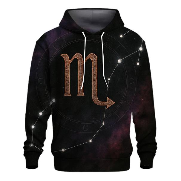 Scorpio Alchemical Constellation Sigil heavyweight hoodies