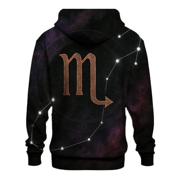 Scorpio Alchemical Constellation Sigil heavyweight hoodies