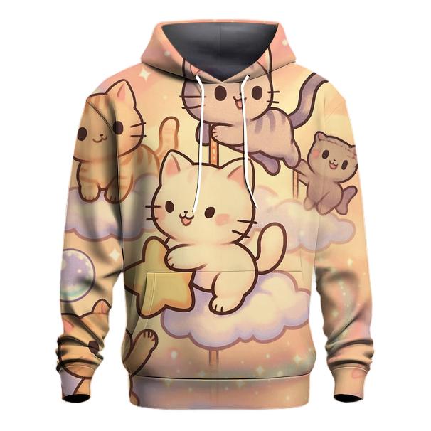Cloud Carousel Kitten Parade premium hoodies