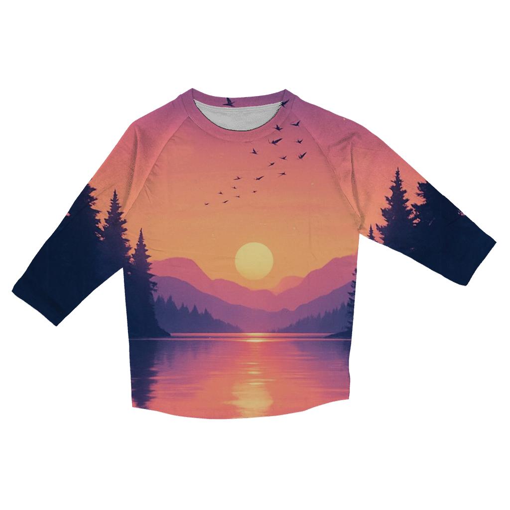 Glass Lake Afterglow Cove designer 3/4 sleeve blouses