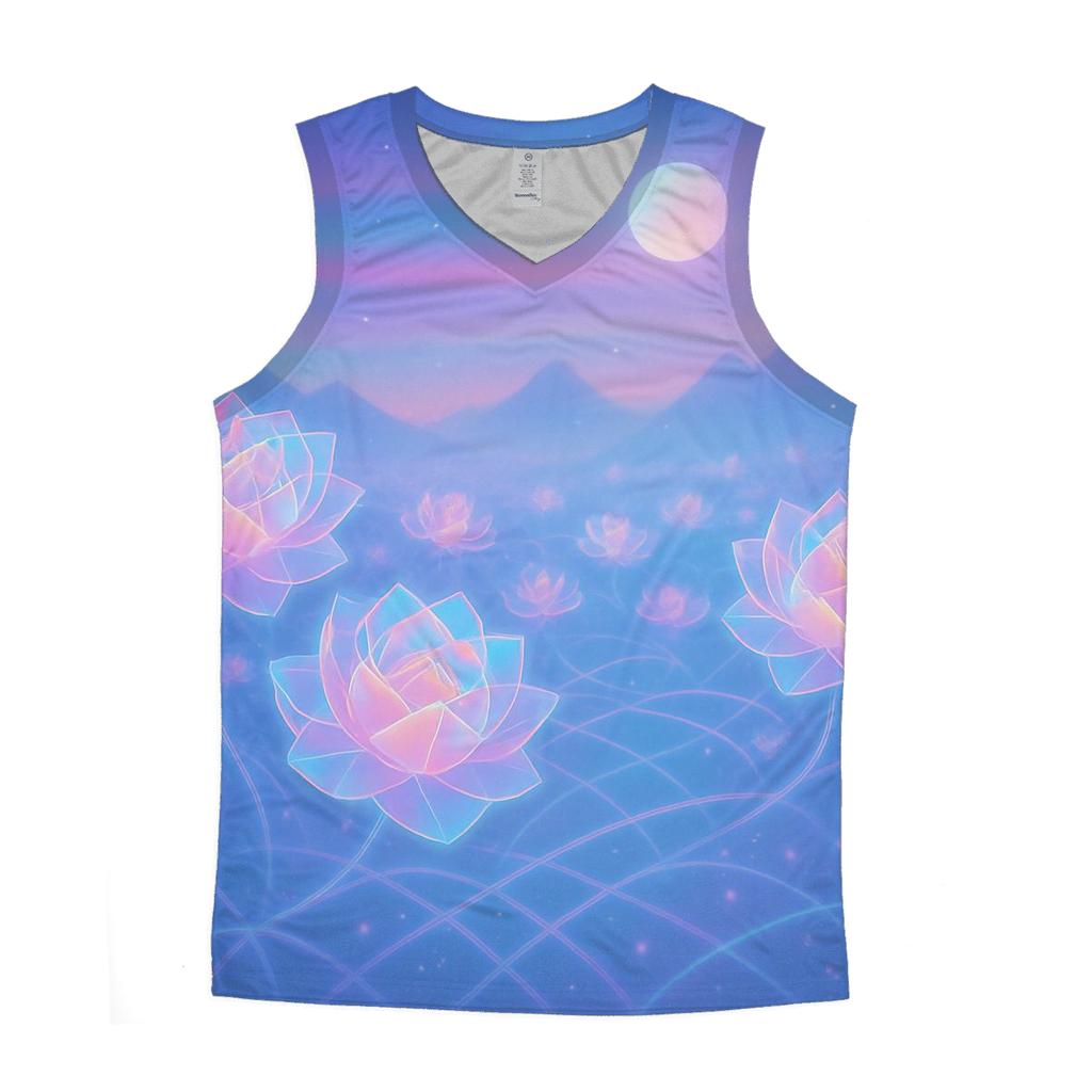 Aurora Lattice Dreamgarden stylish racerback tanks