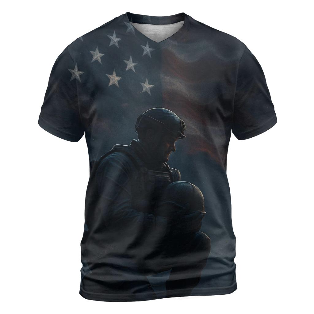 Stars Over Silent Patrol designer pattern shirts