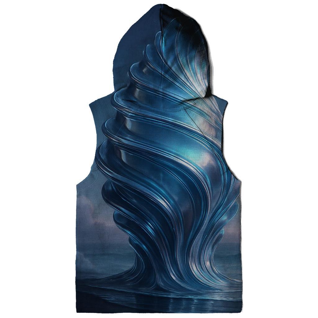 Prismatic Tide Relic graphic hoodies