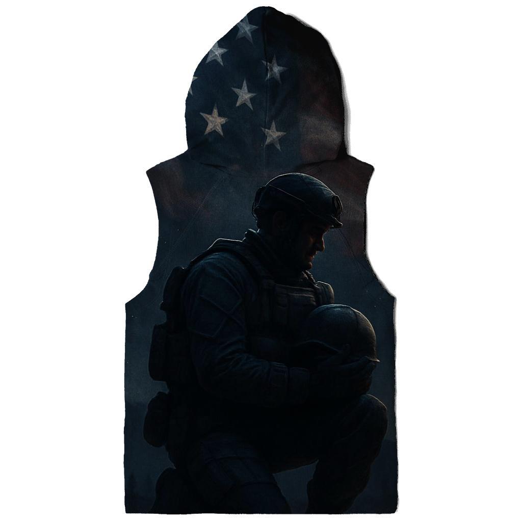 Stars Over Silent Patrol embroidered hoodies