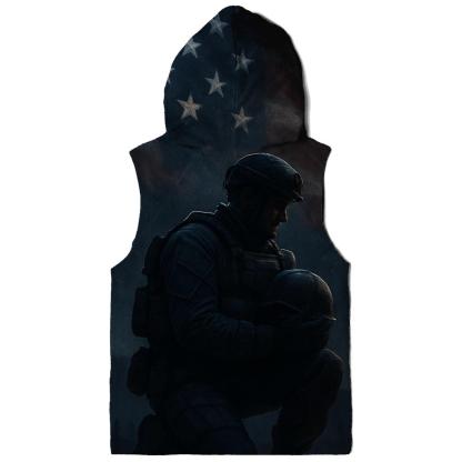 Stars Over Silent Patrol embroidered hoodies