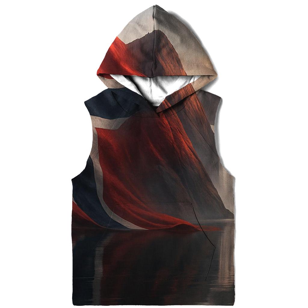 Aurora Fjord Flag Of Norway designer hoodies