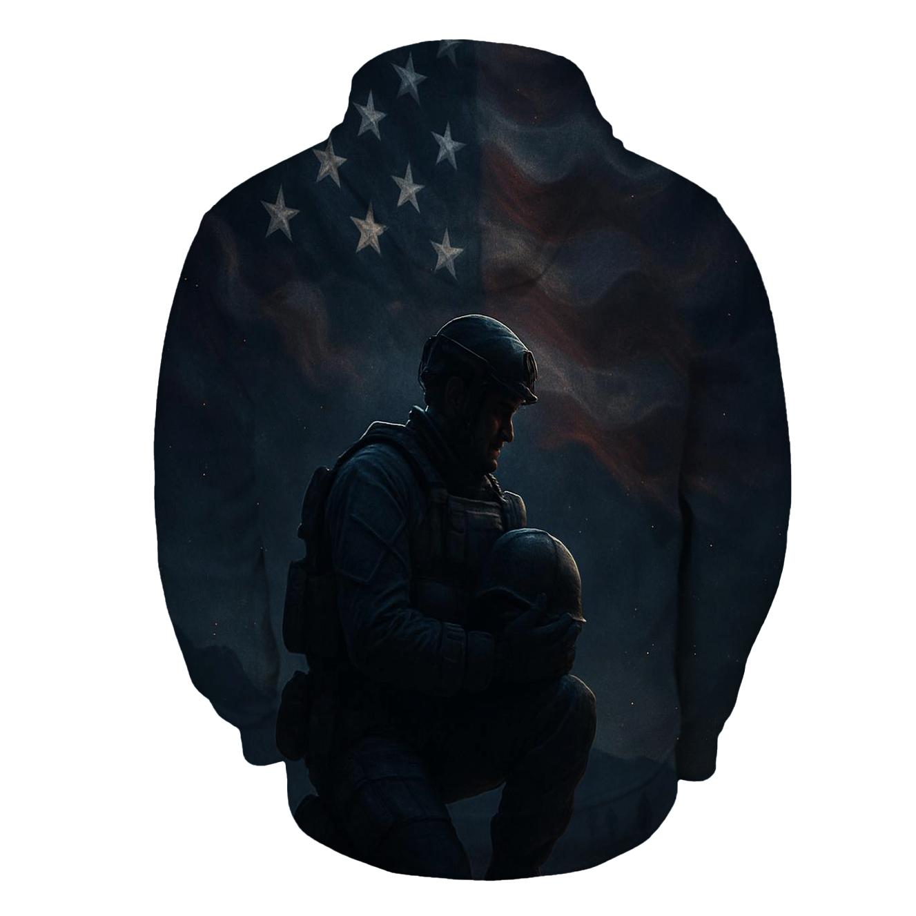 Stars Over Silent Patrol zip-up hoodies