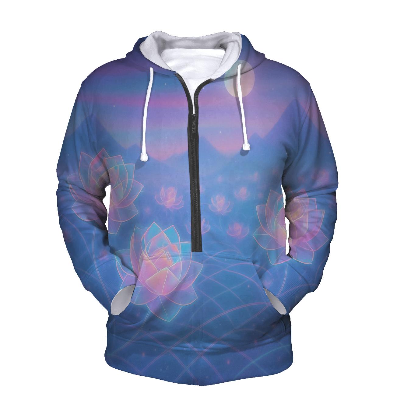 Aurora Lattice Dreamgarden custom hoodies