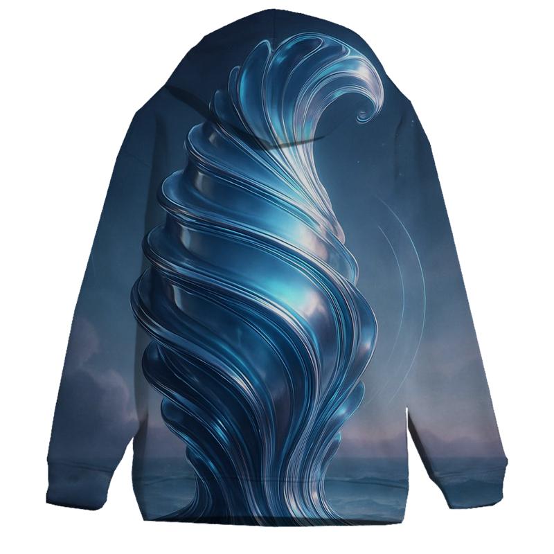 Prismatic Tide Relic zip-up hoodies