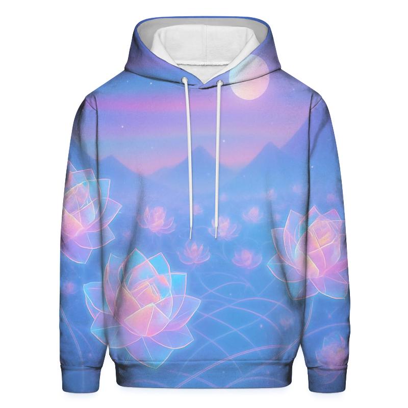 Aurora Lattice Dreamgarden designer hoodies
