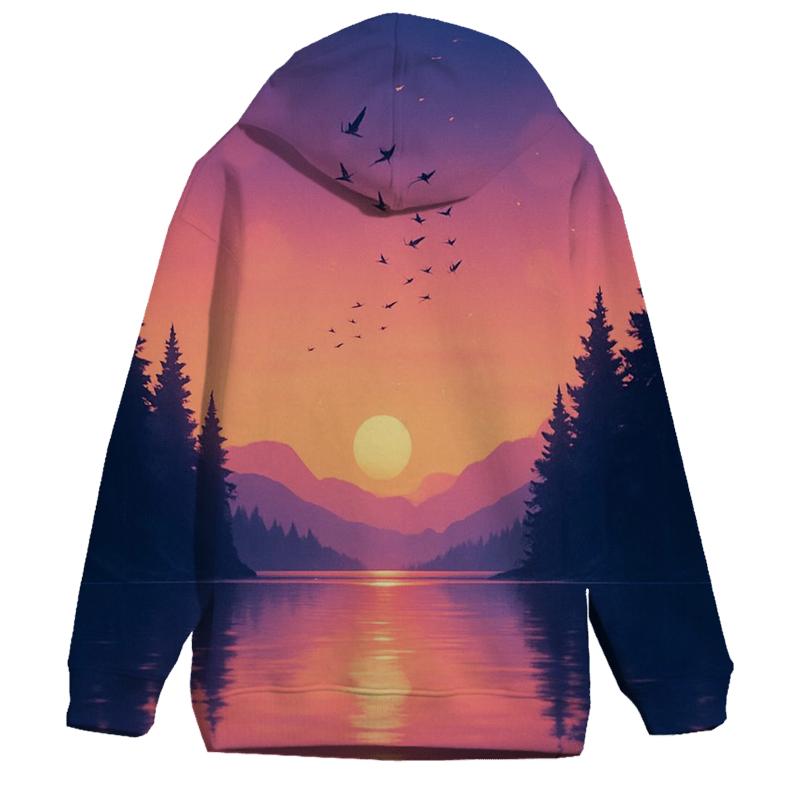 Glass Lake Afterglow Cove hoodie designs
