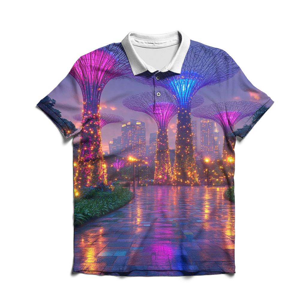 Gardens By The Bay - Singapore stylish collar polo tees