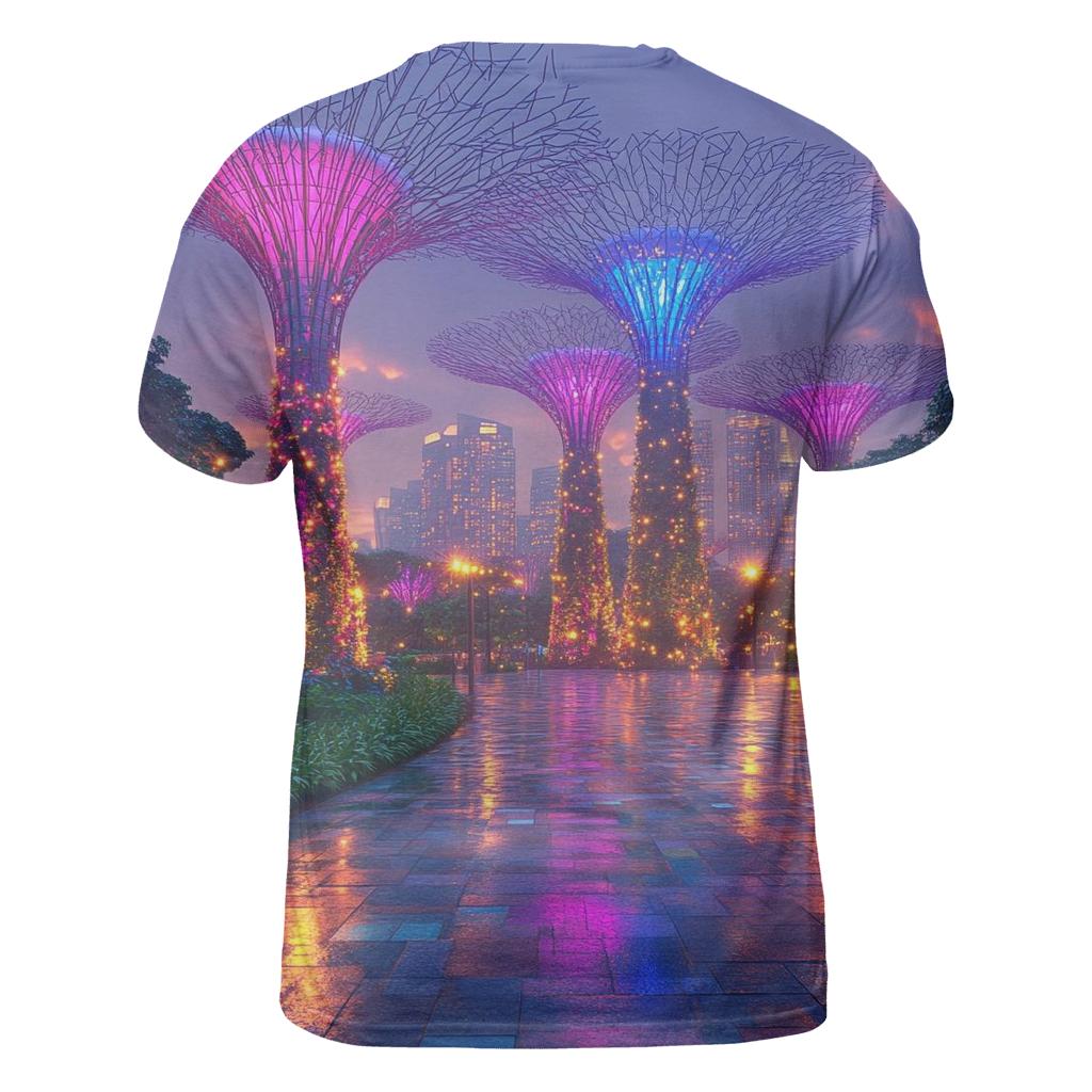 Gardens By The Bay - Singapore designer pattern shirts