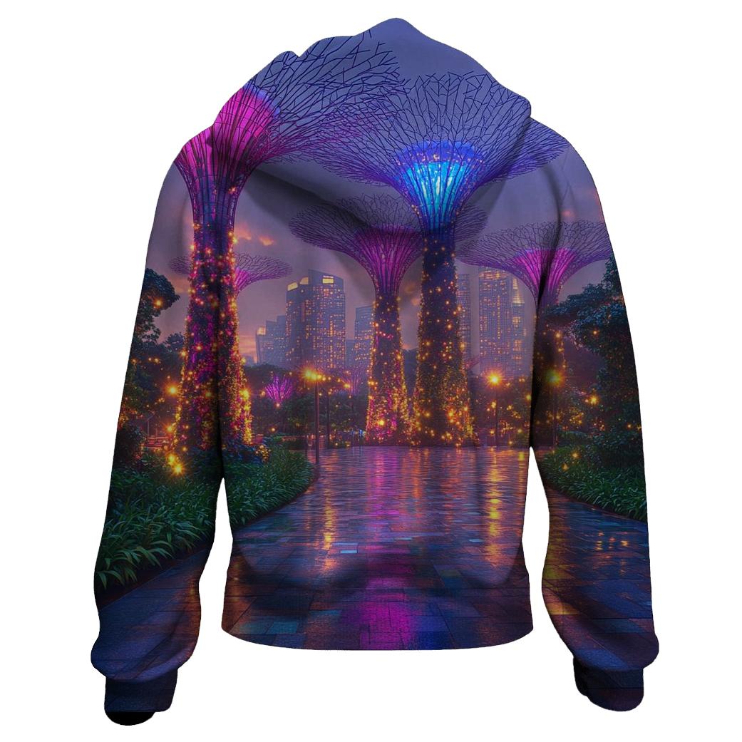 Gardens By The Bay - Singapore zip-up hoodies