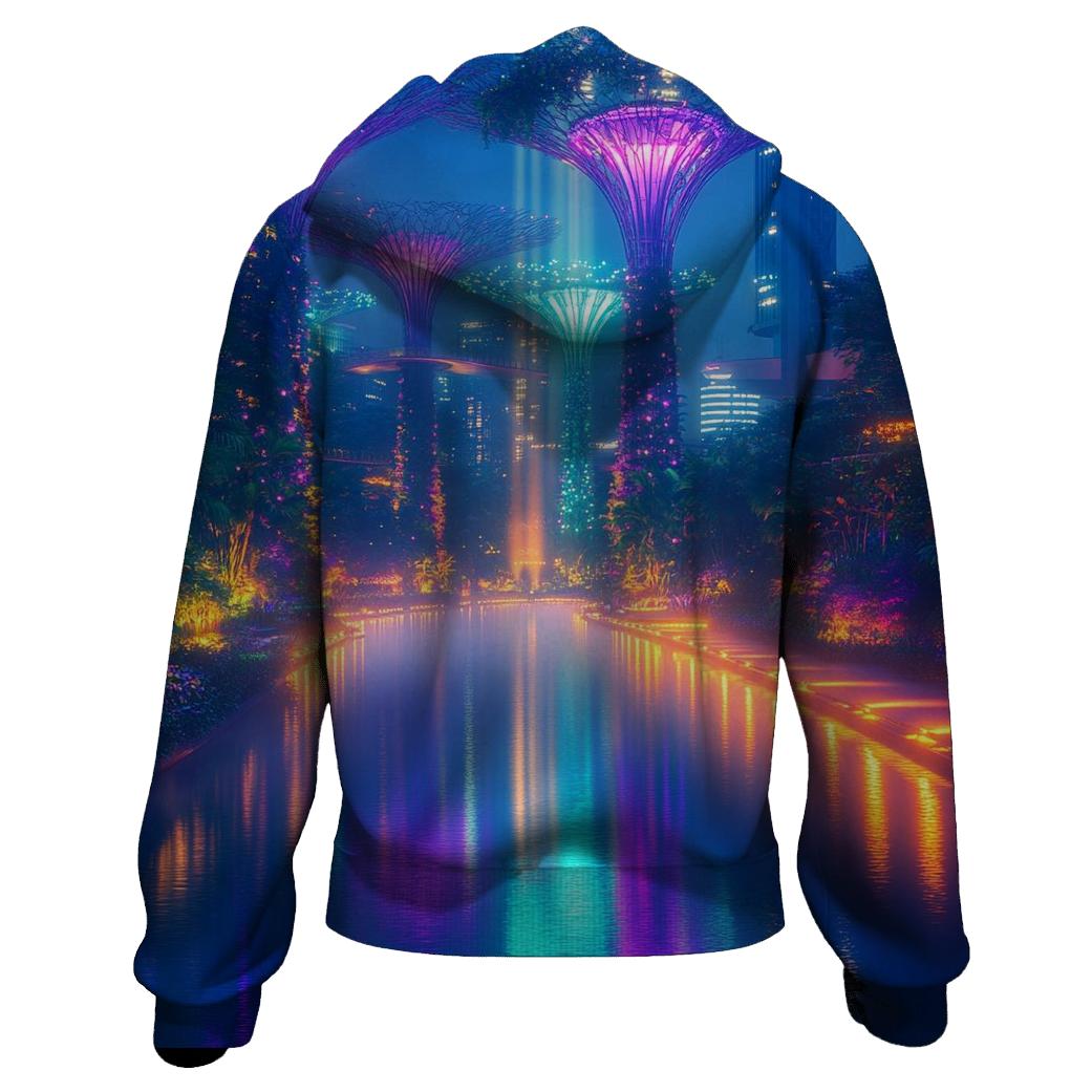 Gardens By The Bay - Singapore printed hoodies