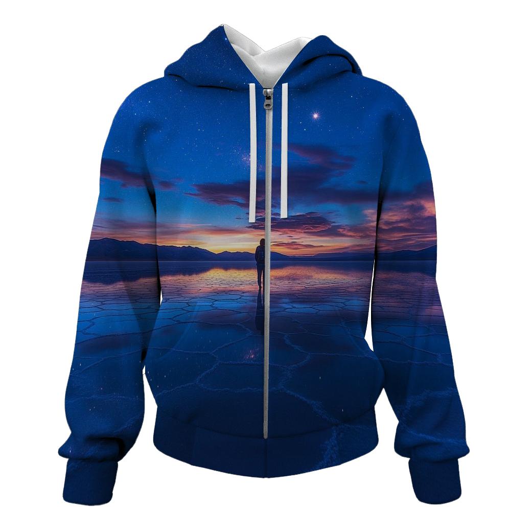 Salar De Uyuni - Uyuni zip-up hoodies