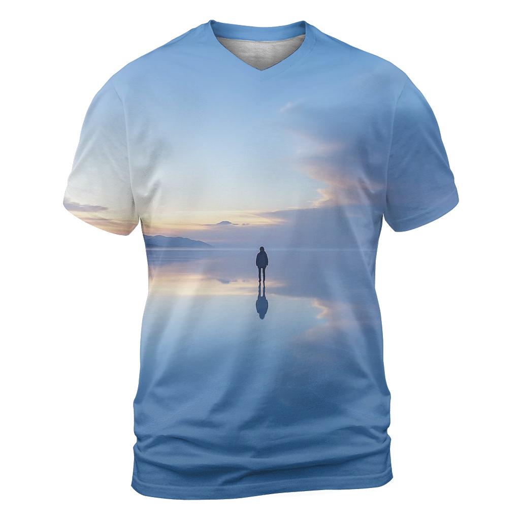 Salar De Uyuni Salt Flats - Uyuni statement graphic shirts