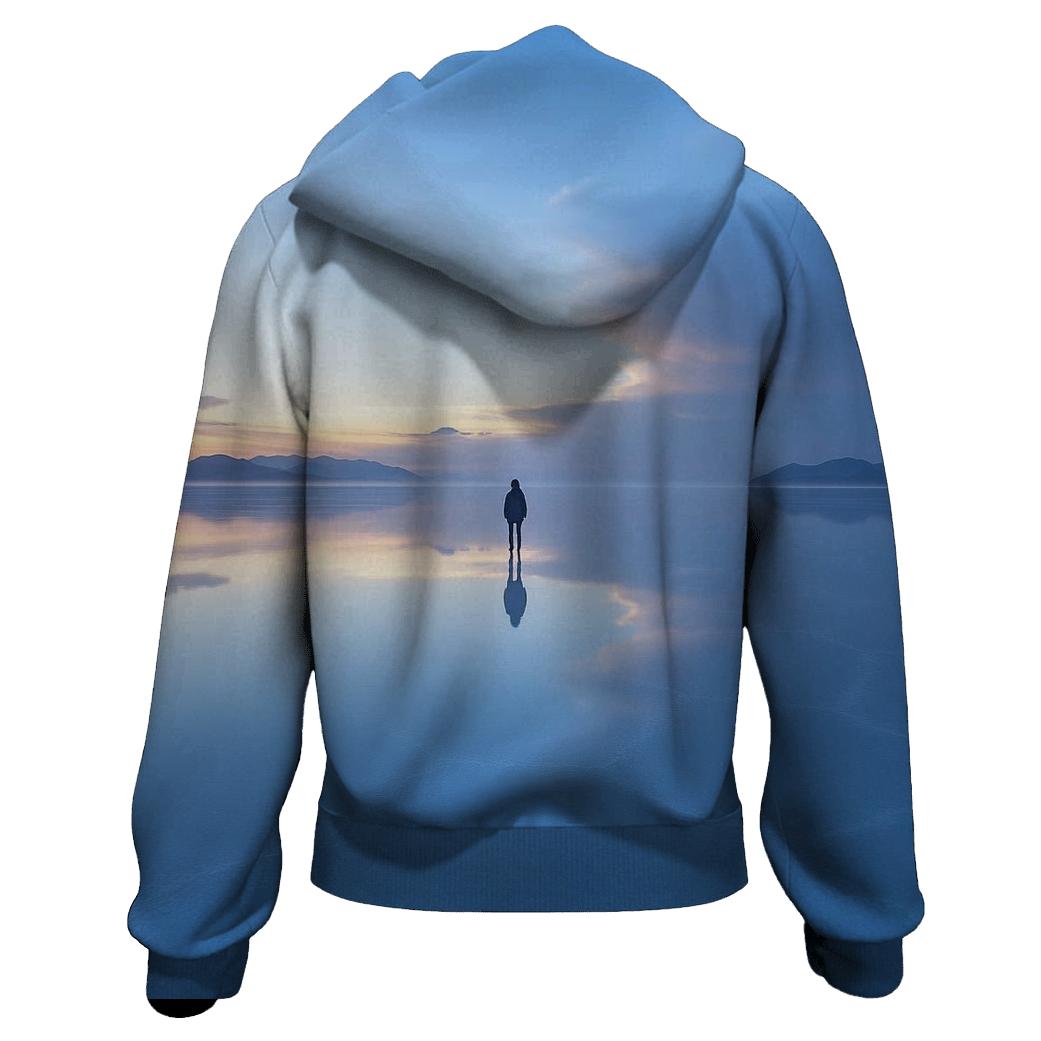 Salar De Uyuni Salt Flats - Uyuni graphic hoodies