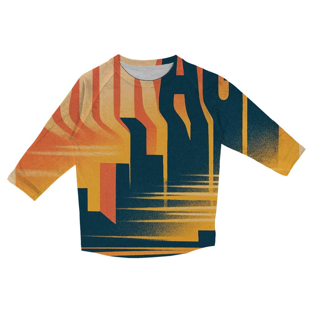 Kinetic Type Mirage City cotton quarter sleeve shirts