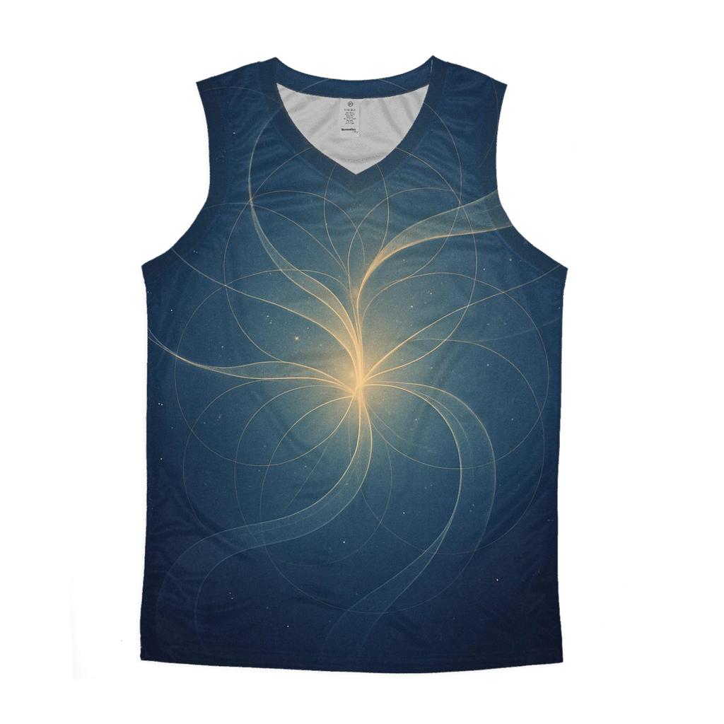 Luminous Breath Weave trendy fitted tank tops