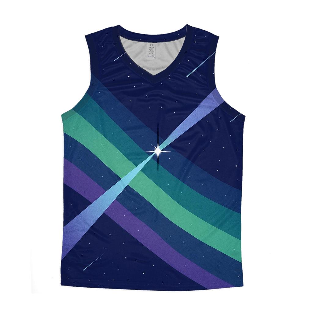 Aurora Ribbon Jet Outflow stylish racerback tanks