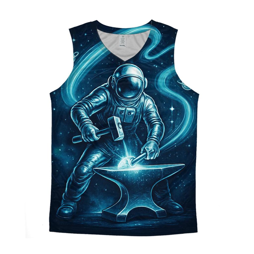 Aurora Foundry Of The Ice Comet personalized athletic tanks