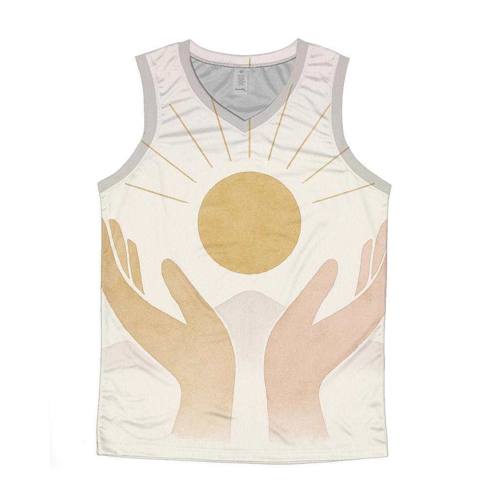 Hands Of Dawn Horizon stylish racerback tanks