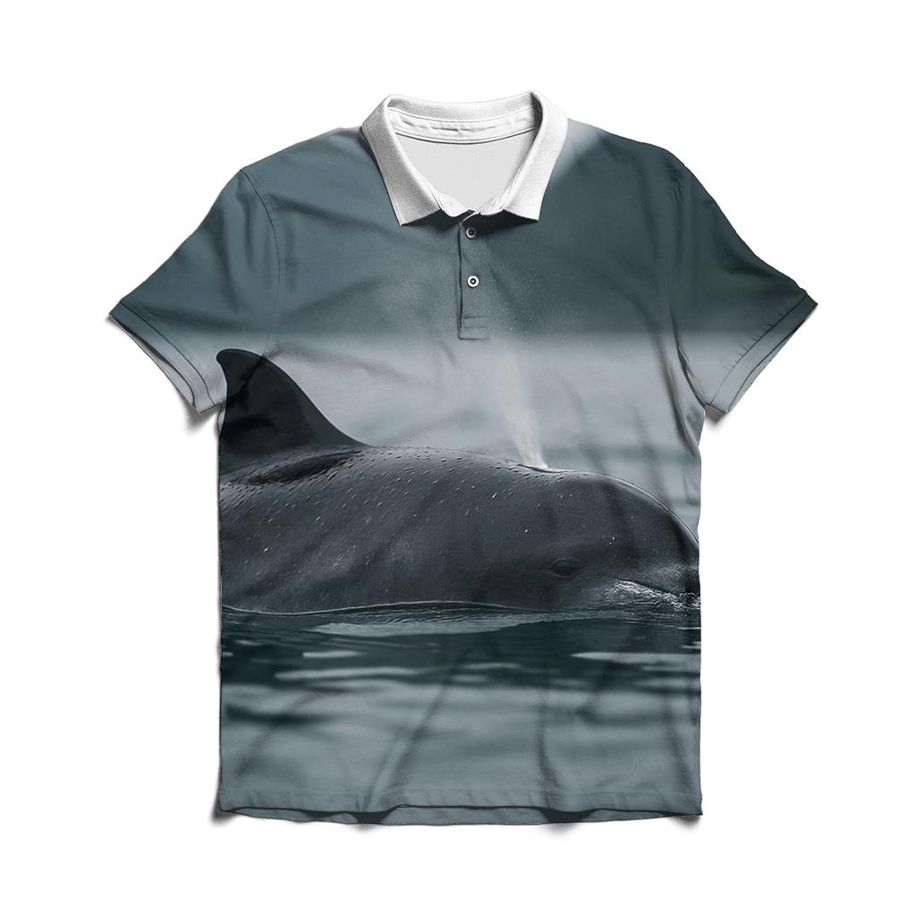 Fjord Surface Trace Harbor Porpoise premium cotton polo shirts