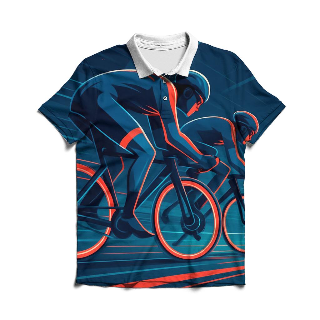 Neon Velodrome Slipstream Sprint stylish collar polo tees