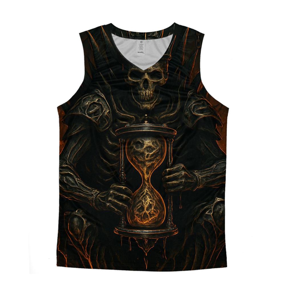 The Hourglass Forge Of The Bone Monarch designer workout tanks
