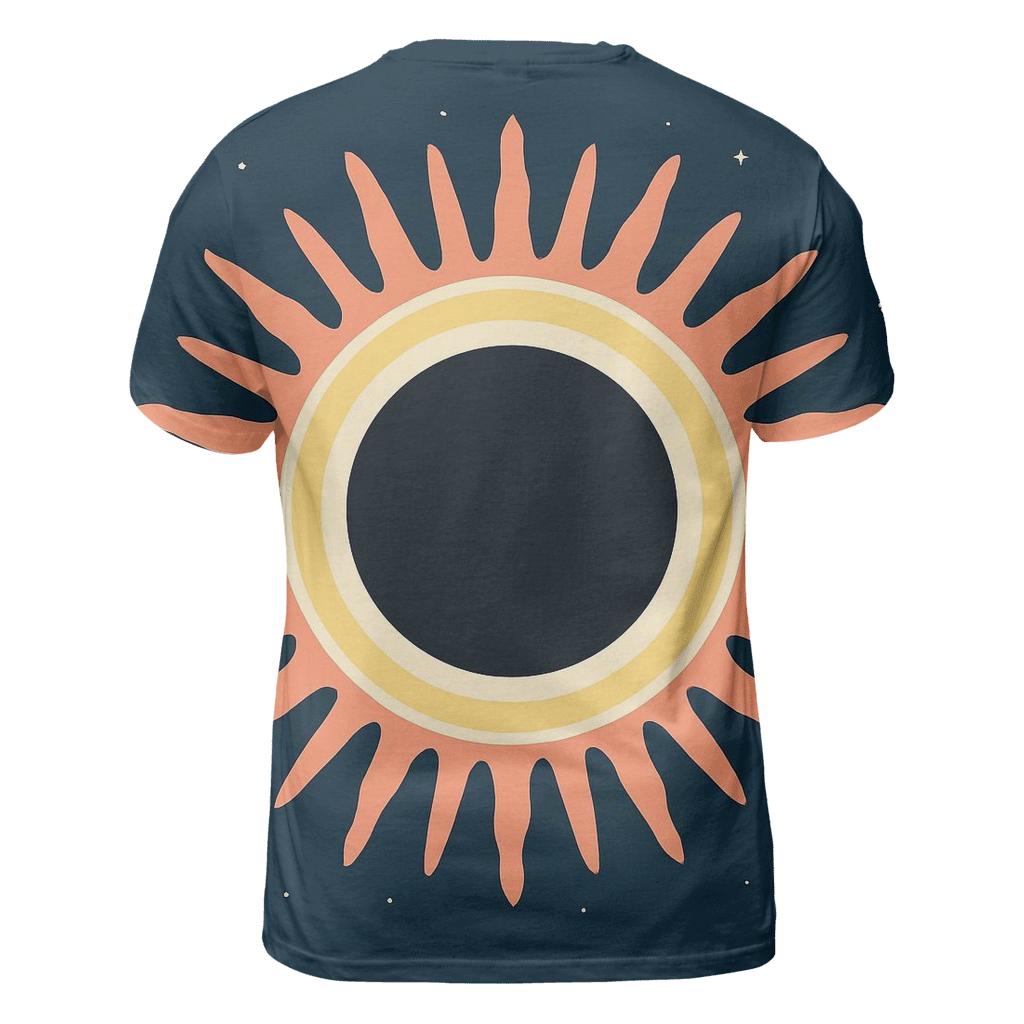 Eclipse Corona Petal Array custom all-over print shirts