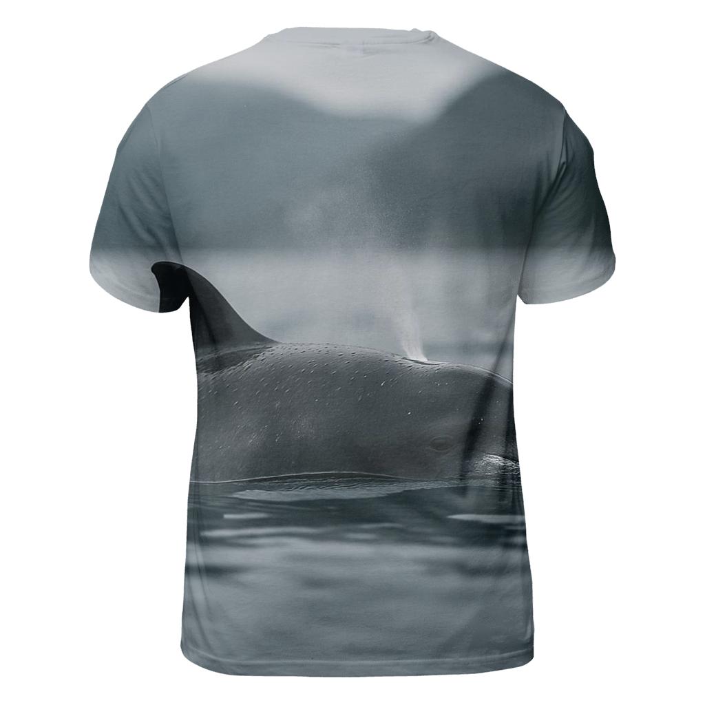 Fjord Surface Trace Harbor Porpoise creative print fashion shirts