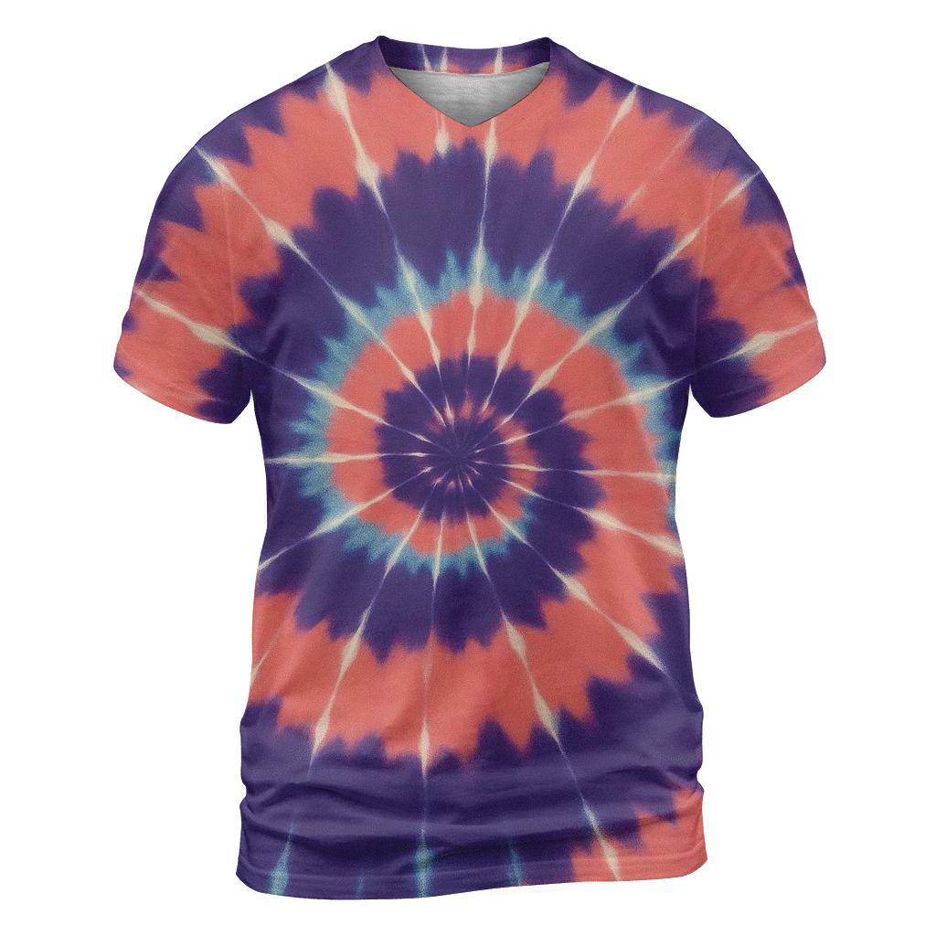 Nebula Spiral Over Dye Whirlpool personalized full print shirts