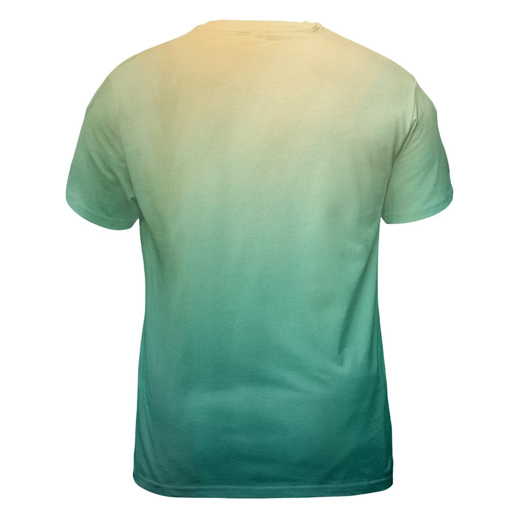 Kelp Forest Sunbeam Gradient custom all-over print shirts