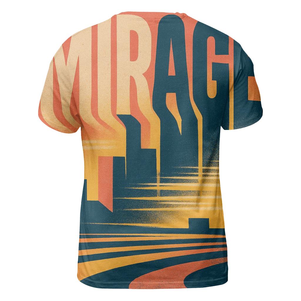 Kinetic Type Mirage City custom all-over print shirts