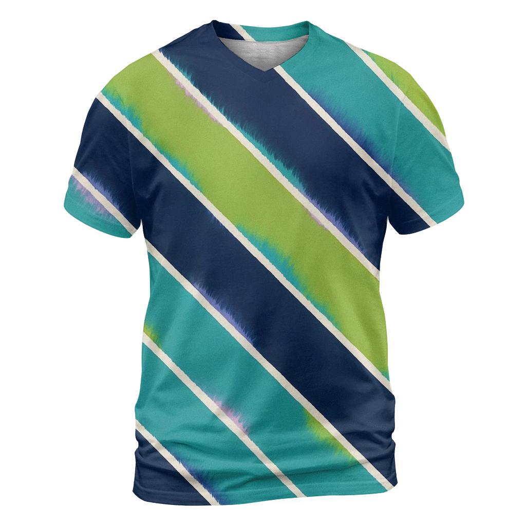 Arashi Aurora Diagonal Pole Wrap unique graphic print tees