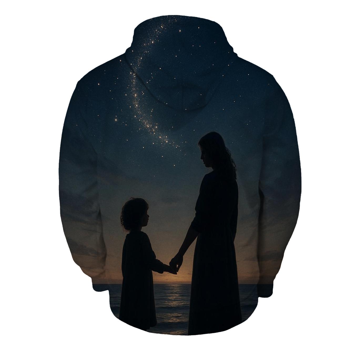 The Quiet Gravity Of Her Love graphic hoodies