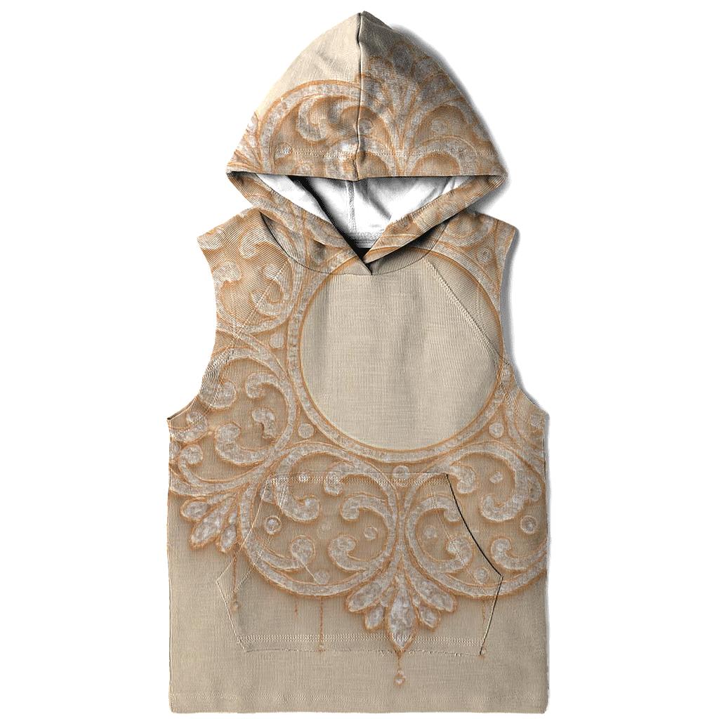 Champagne Prism Lace printed hoodies