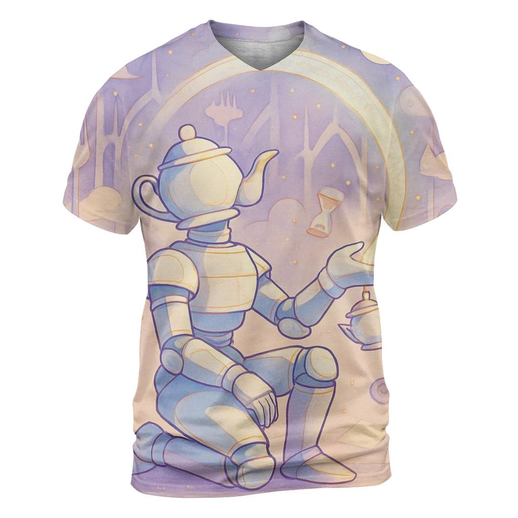 Cathedral Of Floating Teacups unique graphic print tees