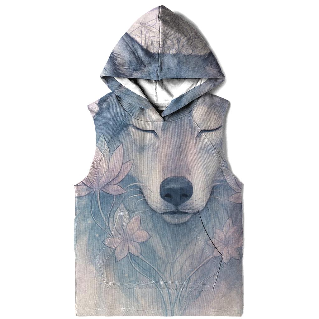 The Lotus Mirage Spirit Wolf custom hoodies