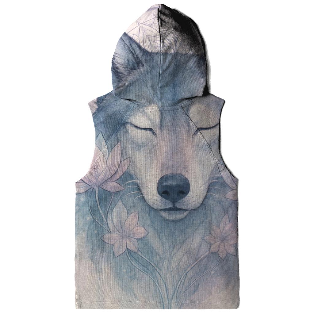 The Lotus Mirage Spirit Wolf custom hoodies