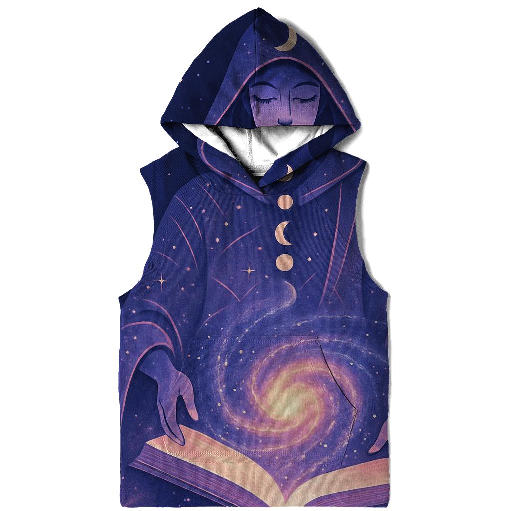 Library Of The Living Spiral Galaxy custom hoodies