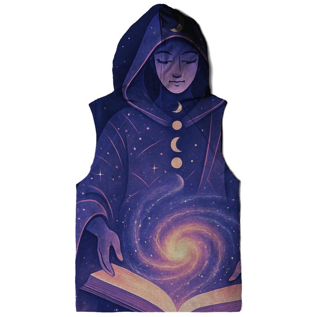 Library Of The Living Spiral Galaxy custom hoodies